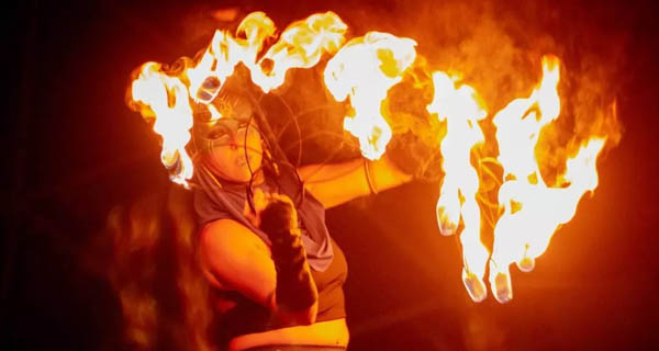Espectacles de foc i aigua